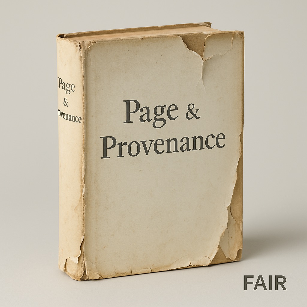 Fair condition book example